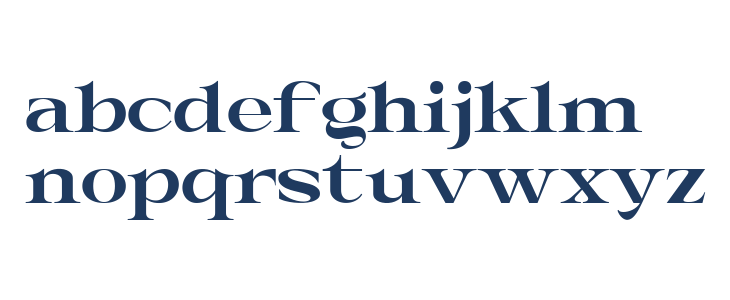 Bondist Regular Lowercase