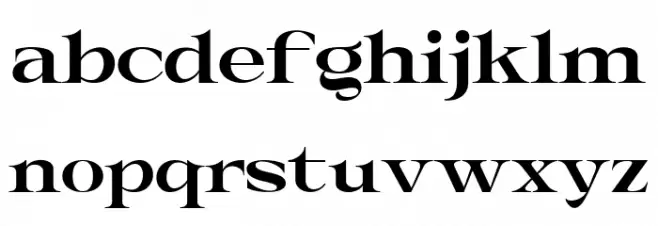 Bondist Regular Caratteri MINUSCOLO