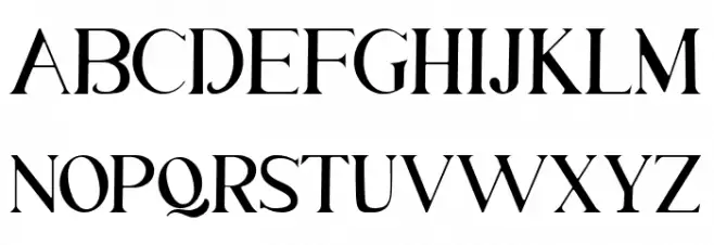 Bondjlo Font UPPERCASE