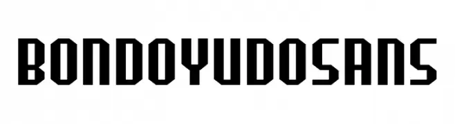 Bondoyudo Sans  font caratteri gratis