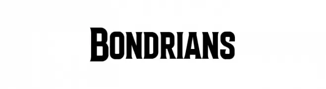 Bondrians  font caratteri gratis