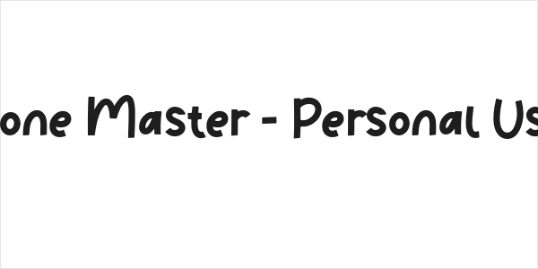 Bone Master - Personal Use Logo