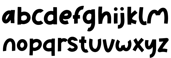 Bone Master - Personal Use Font LOWERCASE
