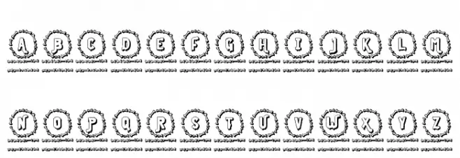 Bone Monogram Regular 字体 小写