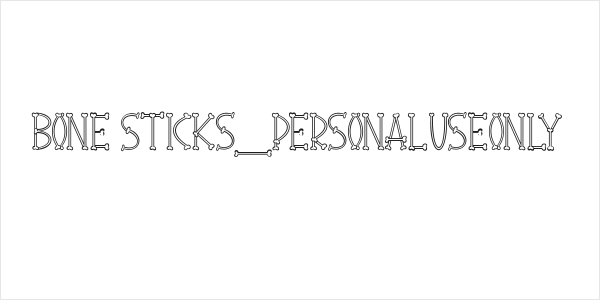 Bone Sticks_PersonalUseOnly Logo