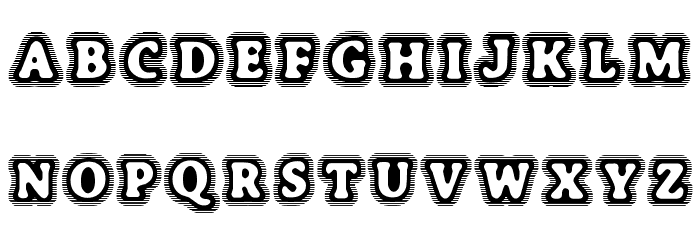 BoneHymie Font LOWERCASE