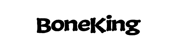 BoneKing Font