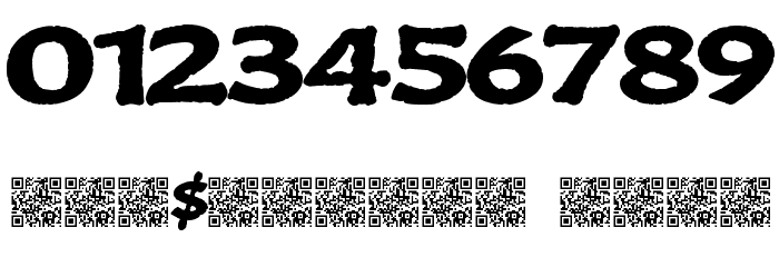 BoneKing Font OTHER CHARS