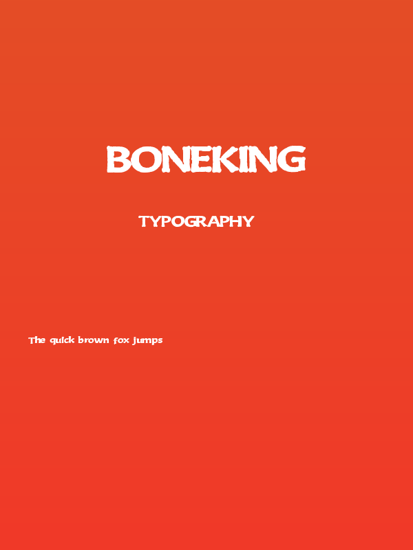 BoneKing Poster