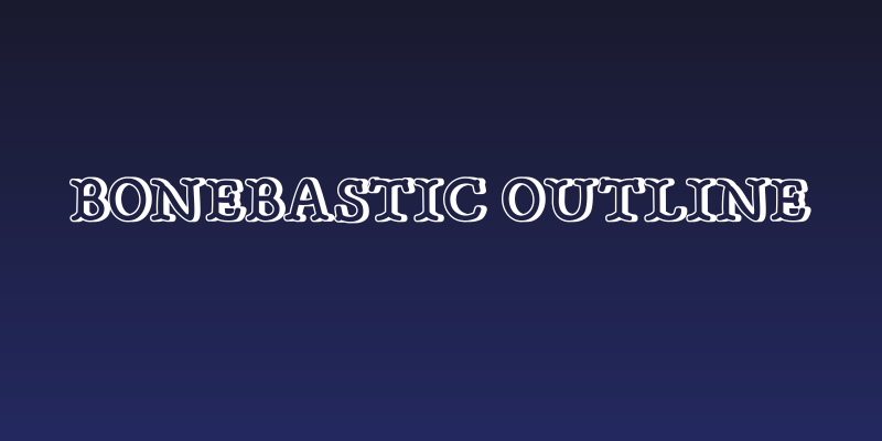 Bonebastic Outline Social Header