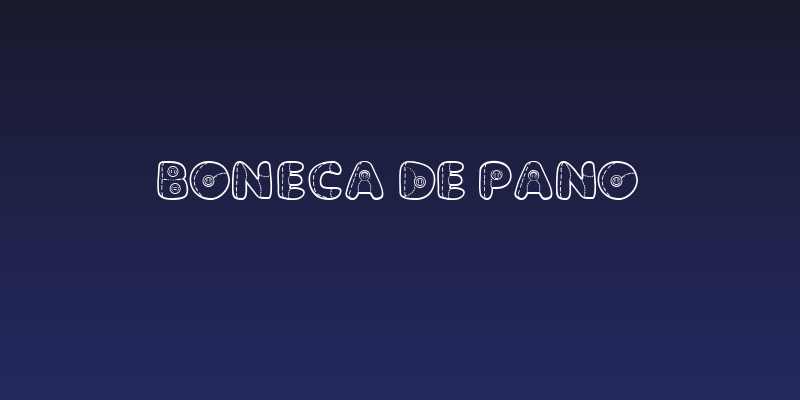 Boneca de Pano Social Header