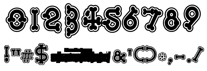 Bonecrackercollege Font OTHER CHARS