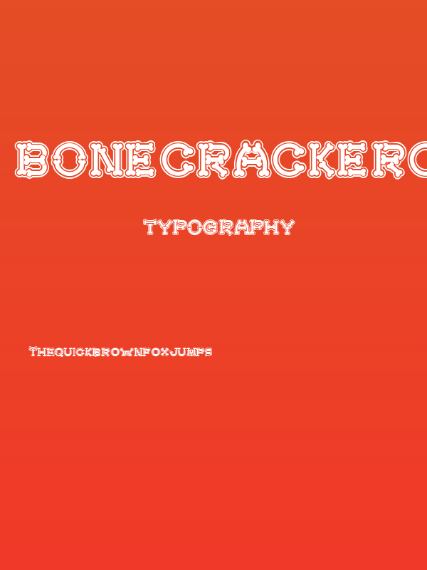 Bonecrackercollege Poster