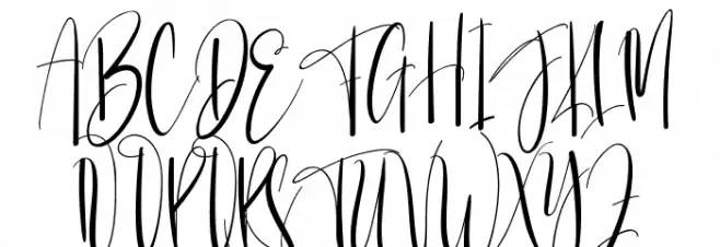 Bonekastar خط أحرف كبيرة