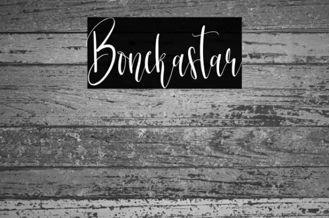 Bonekastar خط examples