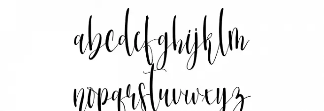 Bonekastar خط أحرف صغيرة