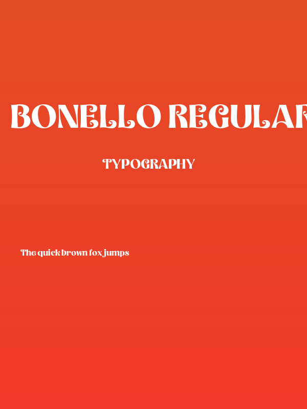 Bonello Regular Poster