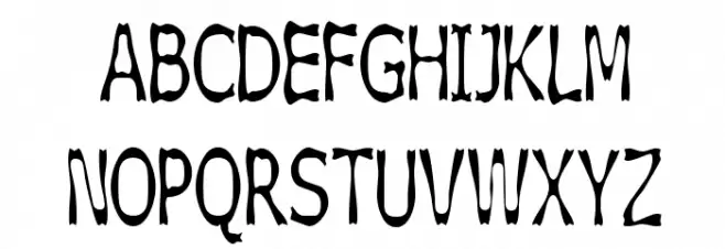 Boneribbon Tall Schriftart Groß
