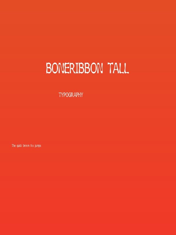 Boneribbon Tall Poster