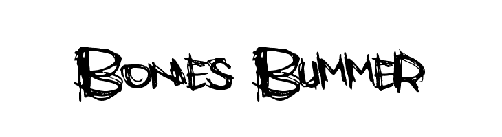 Bones Bummer  नि: शुल्क फ़ॉन्ट्स डाउनलोड