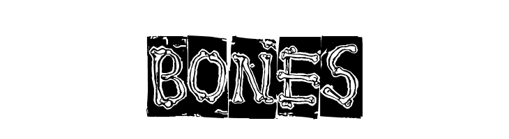 Bones  नि: शुल्क फ़ॉन्ट्स डाउनलोड