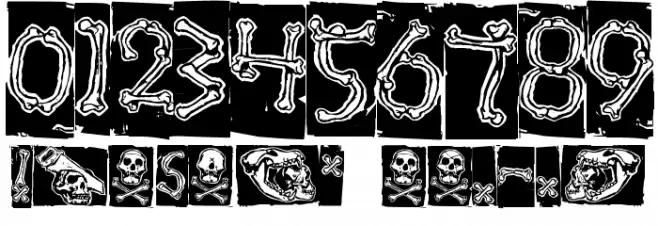Bones Font OTHER CHARS