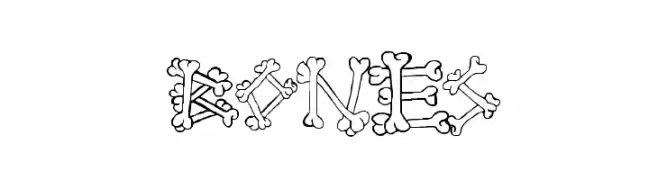 Bones2  لخطوط تنزيل