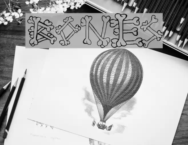 Bones2 フォント examples