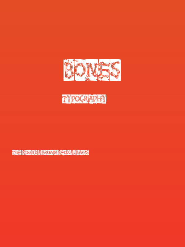 Bones Poster