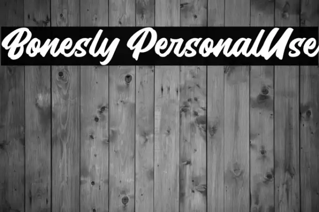 Bonesly PersonalUse Example 3