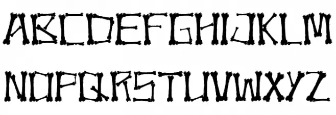 Bonez Demo Schriftart Groß
