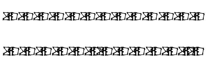 Bonez Demo Font LOWERCASE