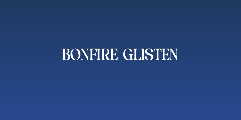 Bonfire Glisten Social Header