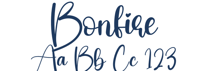 Bonfire Font Preview