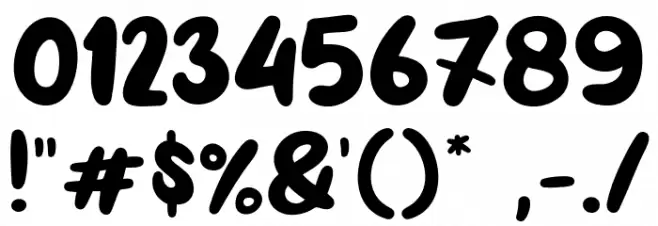 Bongkar Font OTHER CHARS