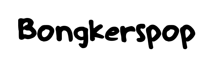 Bongkerspop  baixar fontes gratis