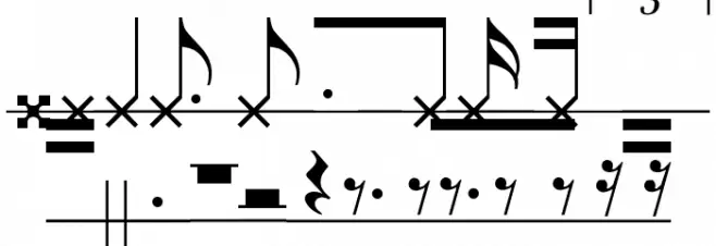 Bongos خط أحرف كبيرة