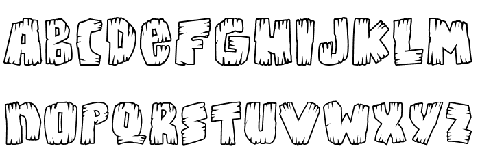 Bongus Highlight Font LOWERCASE