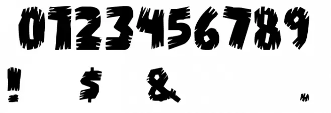 Bongus Font OTHER CHARS