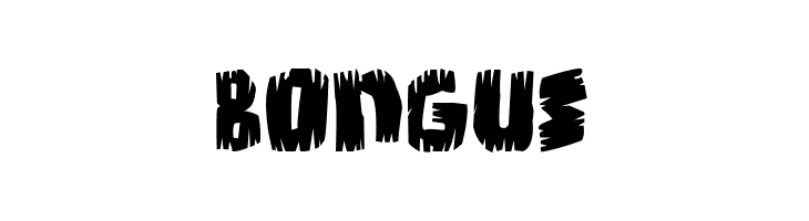 Bongus फ़ॉन्ट