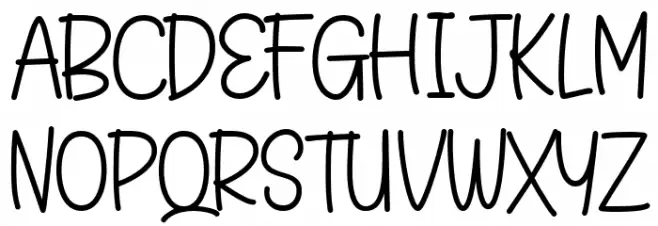 Boniceta Regular Schriftart Groß