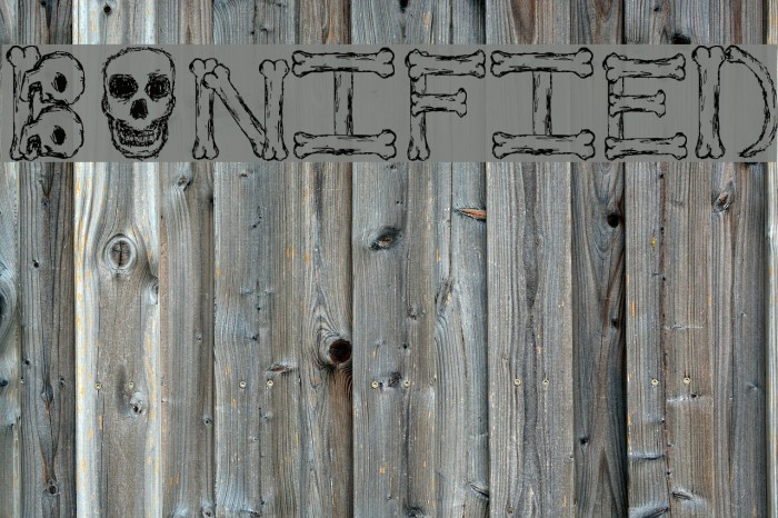 Bonified Font examples