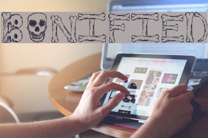 Bonified Font examples