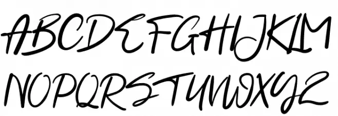 BonillaAmalihaRegular Schriftart Groß