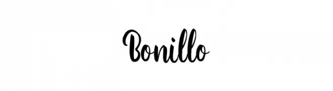 Bonillo  Frei Schriftart Herunterladen
