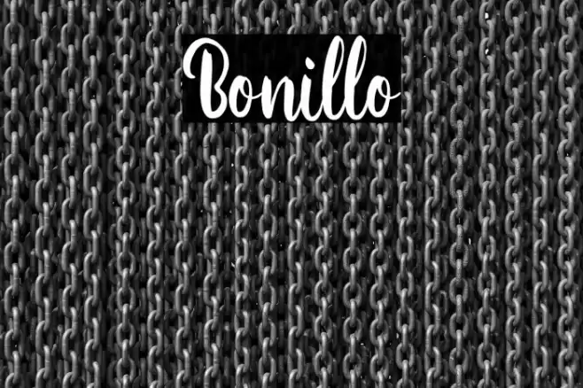 Bonillo Font examples