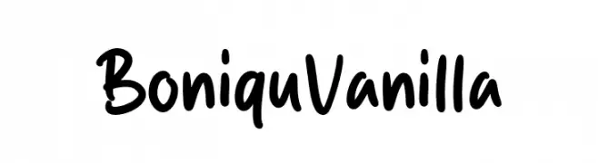 Boniqu Vanilla  Descarca Fonturi Gratis