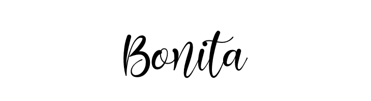 Bonita  नि: शुल्क फ़ॉन्ट्स डाउनलोड