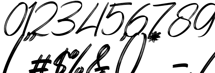 Bonitto Italic Font OTHER CHARS