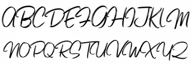 Bonitto Шрифта ВЕРХНИЙ